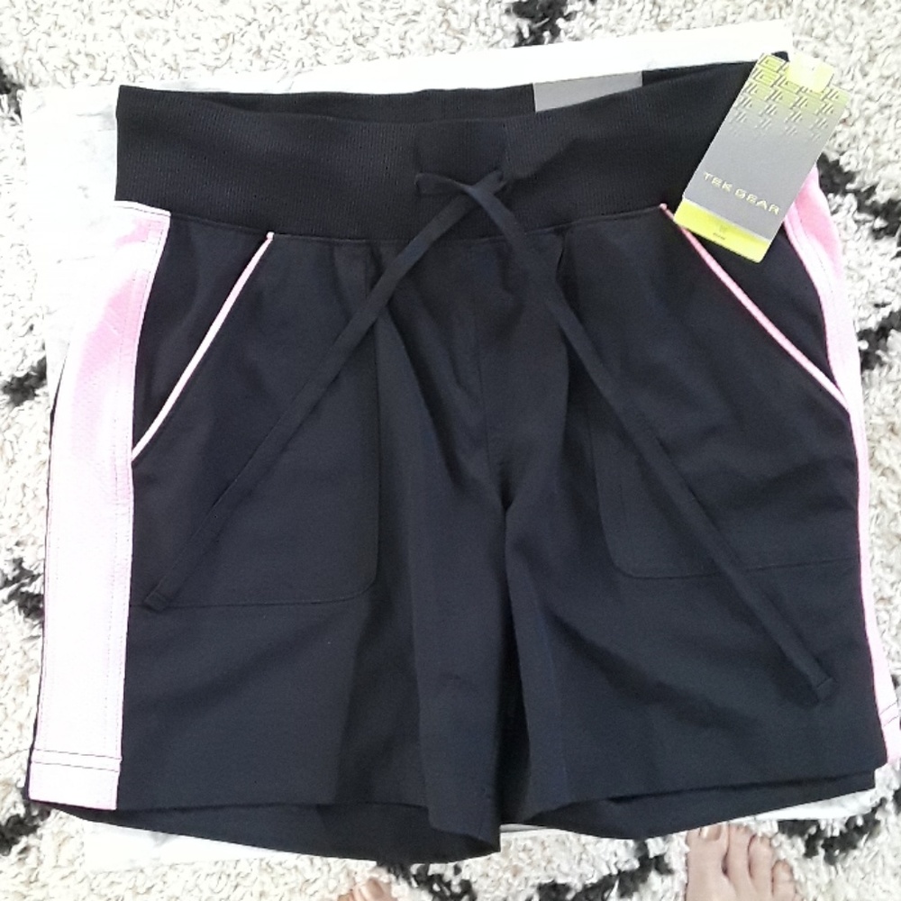 Tek Gear Dri wick Black/pink shorts - Picture 6 of 7